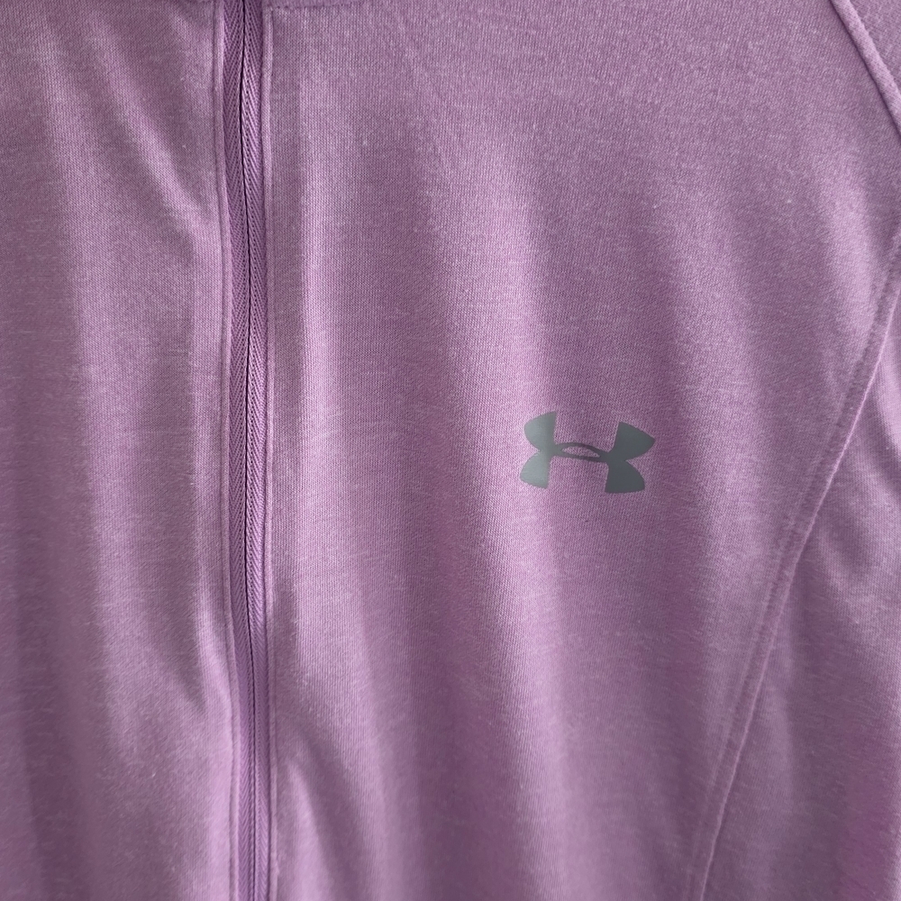 Under Armour Lavender Long Sleeve Pullover - Picture 2 of 5